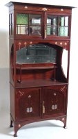 Lot 699 - Art nouveau style display cabinet