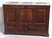 Lot 711 - Oak Mule Chest