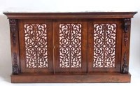 Lot 713 - Rosewood credenza