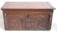Lot 717 - Walnut Coffer