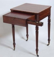 Lot 729 - William IV mahogany writing table