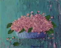 Lot 19 - J.L. Isherwood, Still life, oil