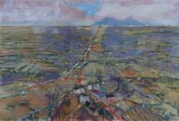 Lot 63 - Henry Inlander, Monte Circeo, Italy, oil