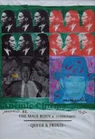 Lot 114 - Pietro Psaier, The Male Body & Other Parts, silkscreen on linen