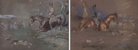 Lot 137 - Henry Alken, Hunting scenes, watercolour (2)