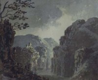 Lot 164 - R. Holden, Derbyshire views, watercolour (2)