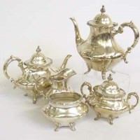 Lot 197 - Reed & Barton sterling silver five-piece
