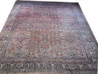 Lot 645 - Hamadan Runner and a carpet
