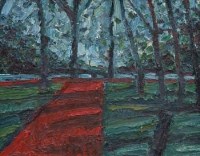 Lot 12 - Adrian Johnson, Greenbank Park, No.11, oil