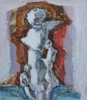 Lot 15 - Tadeusz Was, Protection, mixed media