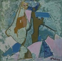 Lot 17 - Tadeusz Was, Journey, mixed media