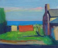 Lot 22 - Paul Bassingthwaighte, Washing at Dulas, Anglesey, oil