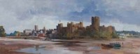 Lot 54 - Ivan Taylor, Pembroke Castle, oil