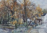 Lot 99 - Reginald Haggar, The Draycott Arms, Draycott-Le-Moors, Staffordshire, watercolour