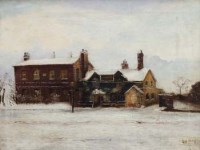 Lot 162 - R. Dearn, The Midway House Inn, Levenshulme, Manchester, oil