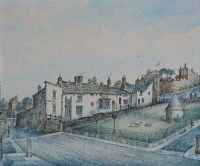 Lot 190 - Stanley Herdman, Browside With Prince Rupert’s Cottage, Everton, watercolour