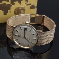 Lot 402 - 9ct gold Omega Automatic De Ville gentleman's
