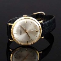 Lot 407 - Record De Luxe incabloc mans eighteen carat gold