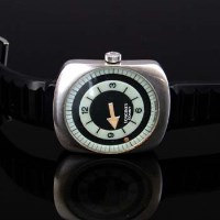 Lot 410 - Longines comet wristwatch.