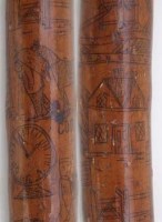 Lot 429 - Walking stick dated 1862