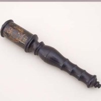 Lot 446 - Ebony truncheon dated 1817