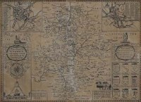Lot 494 - John Speed, Map of Warwickshire