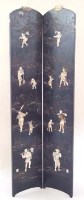Lot 515 - Pair of Japanese hanging wall panels
