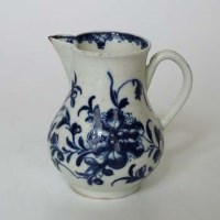 Lot 543 - Worcester Mansfield pattern jug.