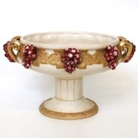 Lot 610 - Royal Dux fruit bowl.