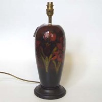 Lot 621 - Moorcroft flambe lampbase DB.4122