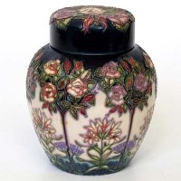 Lot 626 - Moorcroft ginger jar signed Rachel Bishop
