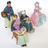 Lot 646 - Royal Doulton Oange Lady and others