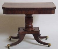 Lot 681 - Regency card table