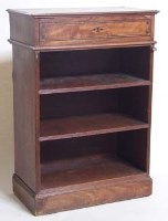 Lot 690 - William IV mahogany side cabinet.