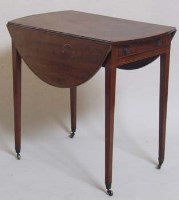 Lot 716 - George III Pembroke table.