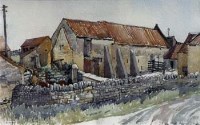 Lot 77 - Reginald G. Haggar, Aisby, watercolour