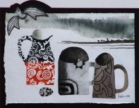 Lot 95 - Mary Fedden, Still life, watercolour