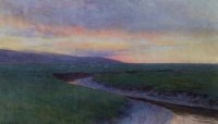 Lot 140 - A.Y. Whishaw, Dee Marshes near Barton, Cheshire, watercolour