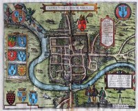 Lot 152 - Braun & Hogenbberg, 'Cestria Vulgo, Chester, Angliae' and one other (2)
