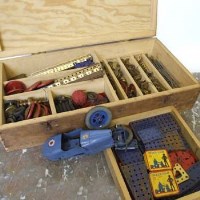 Lot 354 - Box of Meccano Car Construction Kit