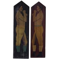Lot 359 - Two Picture Boards Boxers