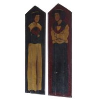 Lot 360 - Two Picture Boards Sailors
