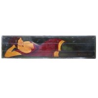 Lot 361 - Board Decorated with Reclining Ladies