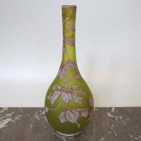 Lot 387 - Webb Cameo Glass Vase