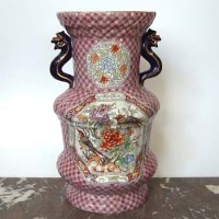 Lot 451 - Masons twin handled vase circa 1830 DB3493