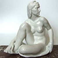 Lot 474 - Meissen blanc de chine figure DB1298