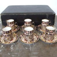 Lot 496 - Royal Crown Derby Boxed Silver Set