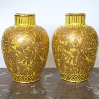 Lot 503 - Pair of Royal Crown Derby vases DB4153