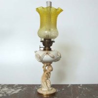 Lot 524 - Moores Oil Lamp