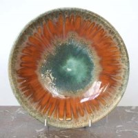 Lot 546 - Ruskin Footed Bowl
